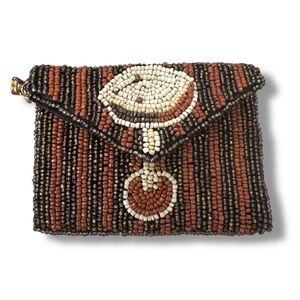 Rachel Zoe Espresso Martini Beaded Pouch